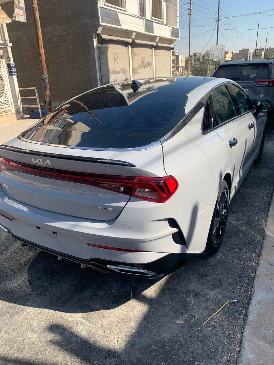 كيا/k5/ جي تي لاين موديل 2023
اللون اسمنتي
وارد امريكي ماشية 52 الف
بدون رقم 
فول مواصفات  بانوراما
بصمة تشغيل +بصمة ابواب+تشغيل عن بعد+نظام ترحيب
كشنات جلد+كشن كهرباء+تدفئة كشنات
شاشة كبيرة كار بلي+كاميرا دوارة+شاشة تدفئة وتبريد
رادارات امامي وخلفي وجانبي+اشاير مري+فول تحكمات
سبايدر بلاد+لدات امامي وخلفي
الظرر/ بارد بلبنيد والچاملغ
السعر/ 180 وبيهة مجال 
***********
