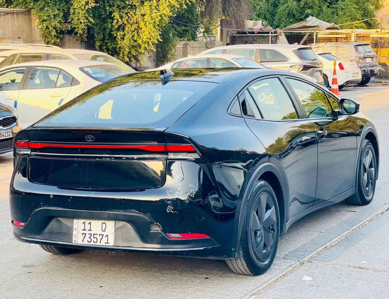 سلام عليكم
هايبرد +  مكينه   

تيوتا شكل جديد للبيع بسمي تحويل مباشر 

موديل 2024   

صور الحادث مرفقه 
قطعتين صبغ ولمسطره مال جنطه فقط 

سعر 165  مكان سياره بغداد الصالحيه 

هاتف ***********
