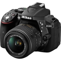 نيكون D5300 • عدسات ١٨-٥٥ و٥٠مم • ٣ بطاريات أصلية