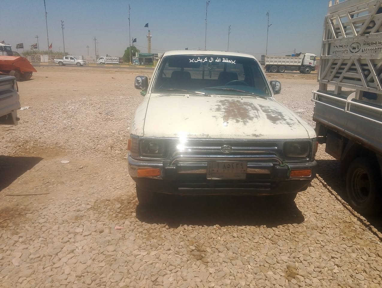 بيكب 90 للبيع مكفوله قليل بيه صبغ بس ليواضح بصوره رقم بغداد تحويل مباشر المكان واسط قضاء الصويره السعر تصل***********
