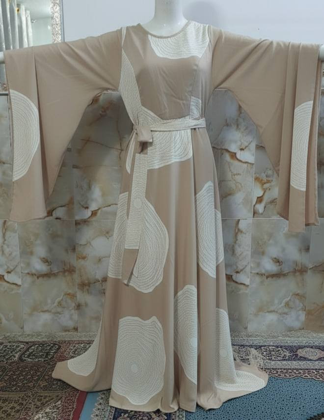 ​ فستان قمة في الأناقة والنظافة 👗
الحالة: لبسة أولى (نظيف جداً كأنه جديد).
​الموديل: فستان طويل، فصالة كلوش مع ردن فراشة وحزام خصر، نقشة هادئة وراقية.
​القياس: يلبس من وزن 60 لحد 95
​السعر: (30) وبيه مجال بسيط للشراي.
​المكان: (بغداد).
​للاستفسار: مراسلة الخاص (دايركت).


**إذا كنت صاحب هذا الإعلان وتريد حذفه لأي سبب، رجاءا أرسل رسالة إلى الدعم الفني**