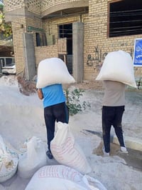 عمال تصعيد • مواد بناء • صب نصب