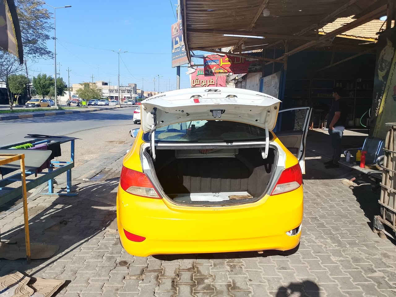 السلام عليكم اكسنت موديل 13 خليجيه مكينه كير حديده سياره حلوه ماذب ربع عليه كله شخاله بيه ضربه بدوسه ولباقي كله مكفول لا صبغ لا تبدل رقم انكليزي سنويه لى 31 سعر 80 بيه مجال مكاني كربلاء سيطرت *********** بي واتساب
