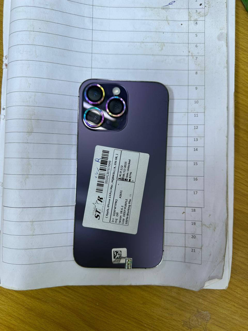 سلام عليكم ايفون البيع ذكره256موبايل كلشي مابيمستعجل عل بيعته مكان بغداد العبيدي ‭

‭٠٧٧٣ ٥٩٥ ٧٧٩٧‬
