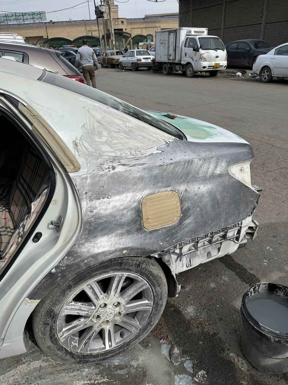 اللهم صلِ على محمد وآل محمد 
تم تجهيز وصبغ افلون صدفي ٥ قطع بلون قطع ١٠٠٪؜ بالدبير مع الكلير الاسباني 
تجهيز صباغة محمد الطيار
الفران المبدع فرن وصباغة صادق الطيار
اولاد سيد سمير الطيار
الشيخ عمر قرب معمل الخياطه العسكري 
سيد محمد الطيار
***********
