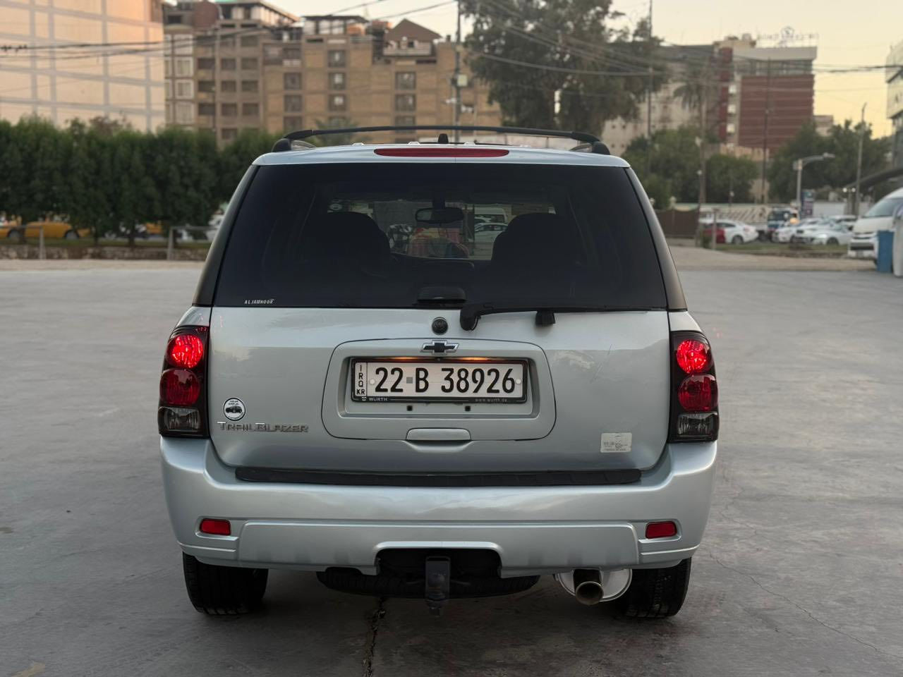 بلايزر موديل ٢٠٠٨ كفاله عامه قطره صبغ مابيها مكينه كير حداديه تخم تاير كوله جديد وبشرط الفحص رقم سنويه جديد تحويل ثاني يوم مكان السياره كربلاء الشراي يتصل مامتواجد ع الفيس السعر ١١٢ مجال حك الجيه  ***********  تحياتي للجميع
