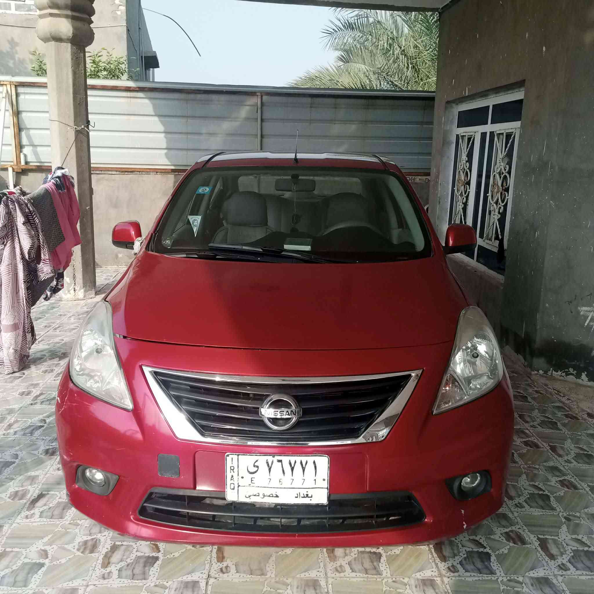 نيسان صني 
موديل ١٢
مبدل دعاميه وبنيد 
رقم بغداد
مكان حله ناحية النيل 
***********
***********
