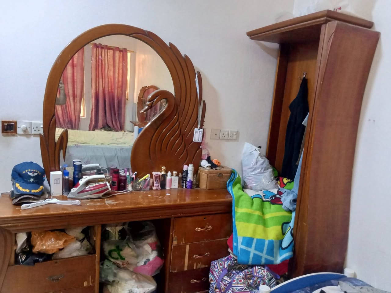 غرفة نوم اخشاب صاج ستة ابواب مستعمل للبيع السعر ٢٥٠ العنوان بغداد حي جميلة


**إذا كنت صاحب هذا الإعلان وتريد حذفه لأي سبب، رجاءا أرسل رسالة إلى الدعم الفني**
