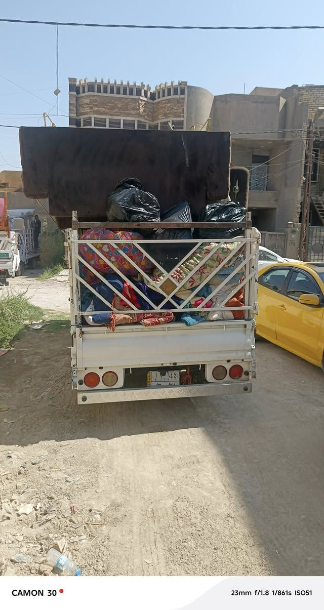 ✍سلام عليكم أهالي 🤲بسمايه الكرام ***********
يوجد لدينه كيا🚛 حمل نقل اثاث♦️ داخل وخارج 
بسمايه وجميع 🏢محافظات ويوجد نجار 🛠غرف 
نوم بنواعه وعمال🧑‍🤝‍🧑 مخصصين تفريق و تحميل 
وغسل شقق🧑‍🤝‍🧑 وتنضيف وبنسب ل سعار ❤ خدمات
