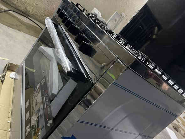 طباخ تكنو اصدار 2024  كسر كارتون  سعر مناسب جداً علماً انو ما مستعمل خمس عيون وفرنين كهرباء وغاز ممفتوح الصور للعرض *********** المكان بلد يثرب
