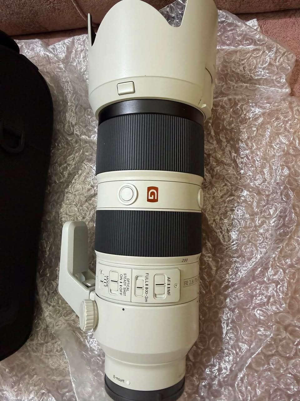 عدسات كانون - نيكون - سوني 
نظافه فوول 
سوني جي ماستر 70-200 فتحه ٢.٨ اصدار اول نظافه ٩٩٪؜ 
السعر : ٢ مليون 
نيكون 70-200 FL نانو كرستال فتحه ٢.٨ اصدار ثالث نظيف لوك 
السعر : مليون و٦٠٠ الف 
كانون 70-200 اصدار ثاني فتحه ٢.٨ نظيف لوك 
السعر : مليون و٢٠٠ الف 
للاستفسار :- 
*********** 
توصيل متوفر الى جميع المحافظات 🛑
