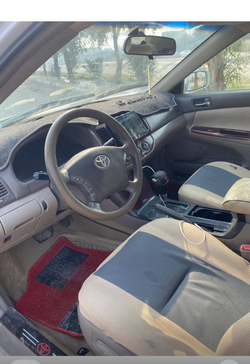 السلام عليكم للبيع كامري2005 رقم نكليزي مكينه وكير 2400 مكفولات لاتبخير ولا تنقيص. حداده جديده تخم تاير جديد كرهبائيات كله شغاله سياره جديده
 السعر (90) وبيه مجال
مكاني كربلا طوريج. ***********
