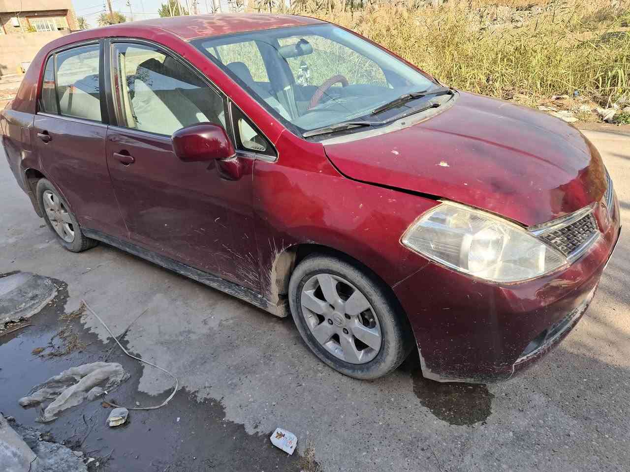 السلام عليكم نيسان فيرسا ٢٠٠٨ رقم بابل انكليزي باسمنه تحويل مباشرسنوية لل٣٠ هزة جديدة كير عادي محرك وكير ممتاز تخم تاير نظيف مصبوغة عام  السعر ٤٨ الشراي يتصل ٠٧٧٤٢٧٠٠٨٤. *********** مماني بابل محاويل
