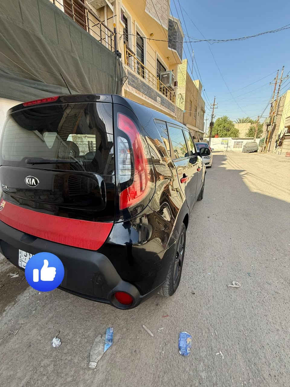 يالله 
سيارة كيا صول مديل2015 أمريكي
محركها1600JDI
تخم تاير جديد
تبريد خير من الله
حداده وصدرها جدد
باتري جديد
سيارة حلو ونضيفه 
سعرها 93$
مكانها بغداد ***********
