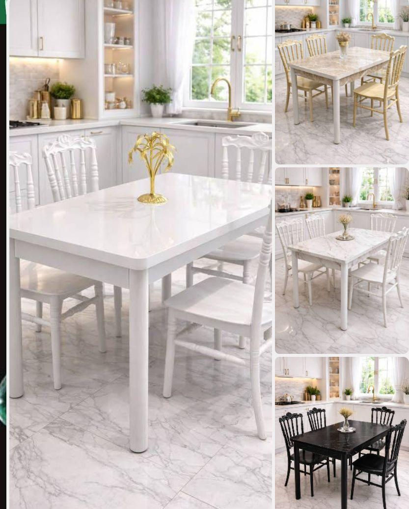 ميز طعام ٤ كرسي قياس الميز ١٢٠*٧٠ سم 
السعر 160الف النقل مجاني 
يتوفر توصيل لجميع المحافظات العراق 🇮🇶
للحجز والاستفسار مراسلة الصفحة بغداد, العراق


**إذا كنت صاحب هذا الإعلان وتريد حذفه لأي سبب، رجاءا أرسل رسالة إلى الدعم الفني**