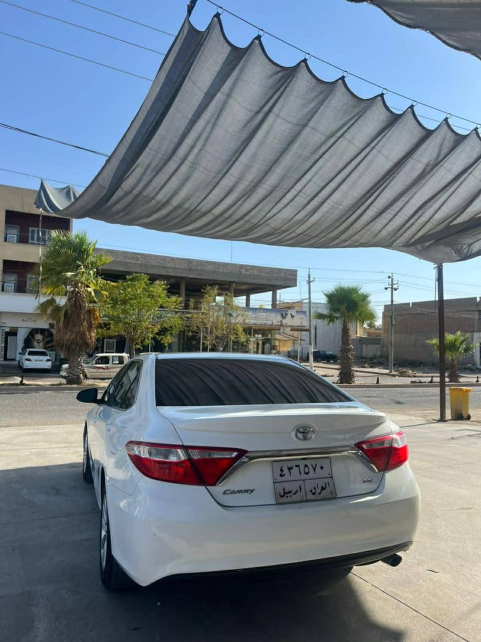 من رخصت الادمن المحترم
للبيع كامري امريكي 
موديل 2016 مواصفات LE
شاشه كامره وحساسات والخ
ماشي 177 الف كيلو 
صبغ جاملخ وباب صفحت السايق
بدون دواخل
 فقط ايرباك تكمه مرجع سستم 
ولباقي شرط من الدعاميه لدعاميه
سنويه منتهي 2023
عليها غرامات 230 الف 
تحويل وكاله بشرط 
سعرها 157 وبيها مجال 

تلفون ***********  مكالمه+ واتساب+ فايبر
