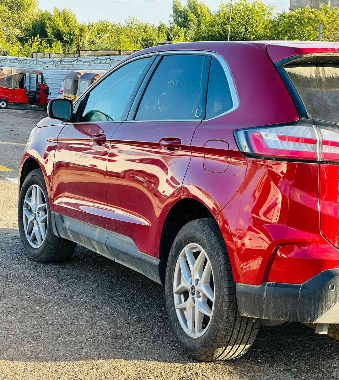 موديل 24 زيرو ماشيه 5 آلاف كفاله من الحادث والتبديل والصبغ تقرير مياه امطار دخول جديد بدون رقم السياره شغاله  جاهزه بدون اي نقص السعر 168 مع المجال مكاني بغداد رقمي ***********
