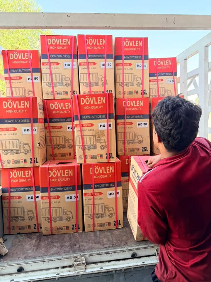 على بركة الله تجهيز مولدات قضاء بعقوبة
زيوت الديزل الارقى DÖVLEN OIL 
ضمان و امان و قوة 🔥
الموزع شركة دبي لتجارة الزيوت والفلاتر
ديالى - خانقين 
***********
***********
#خانقين #ديالى #العراق #دوڤلن
