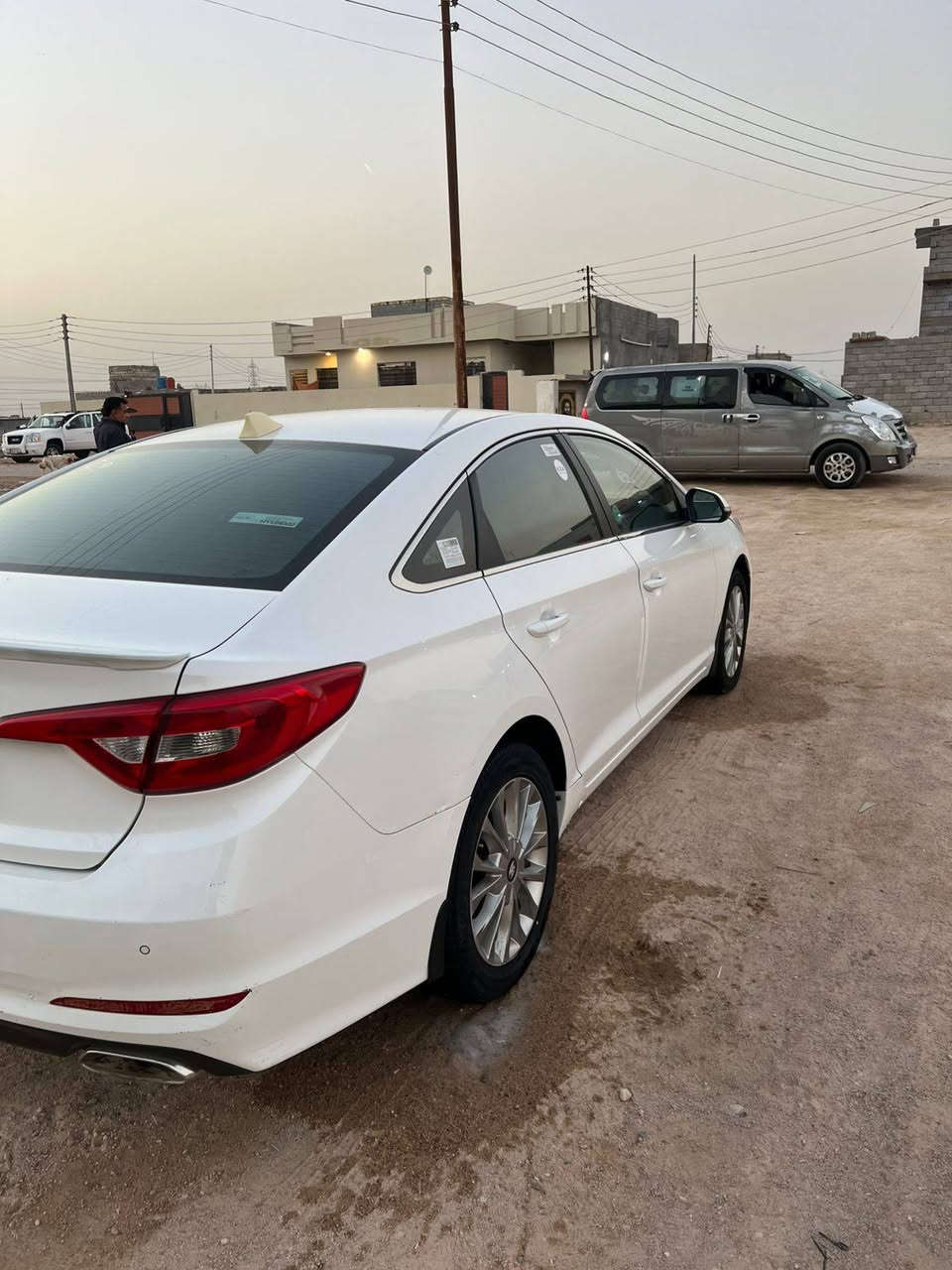 سوناته خليجيه ٢٠١٧ لبيع سياره كفاله ما عده بارد قليل  محرك ٢٤٠٠ قطعتين تبريد رقم أربيل جديد سعر ١٦٥ وبيهه مجال لاستفسار *********** البصرة, العراق
