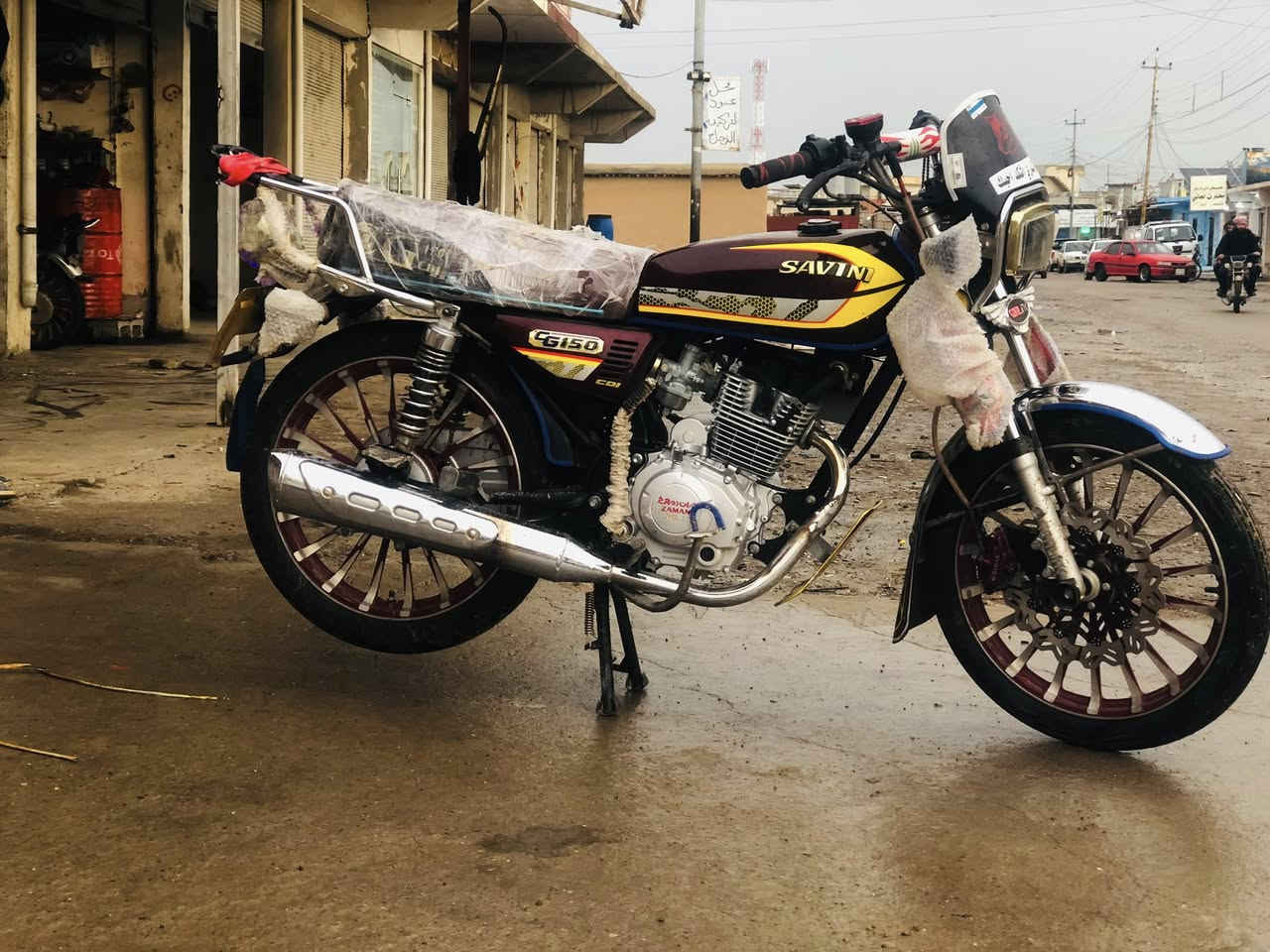 السلام عليكم  ماطور للبيع 2025سافين اخو الصفر مالجنايه جنبزه فول تاخذون ماتصرف عليه ربع محرك150 كبس منفيس اصلي  مكاني اكوير سعر ٧٠٠ وبي مجال قليل الخاص مفتوح رقمي ‭٠٧٧٠ ٢٨٤ ٩٤٦١‬
