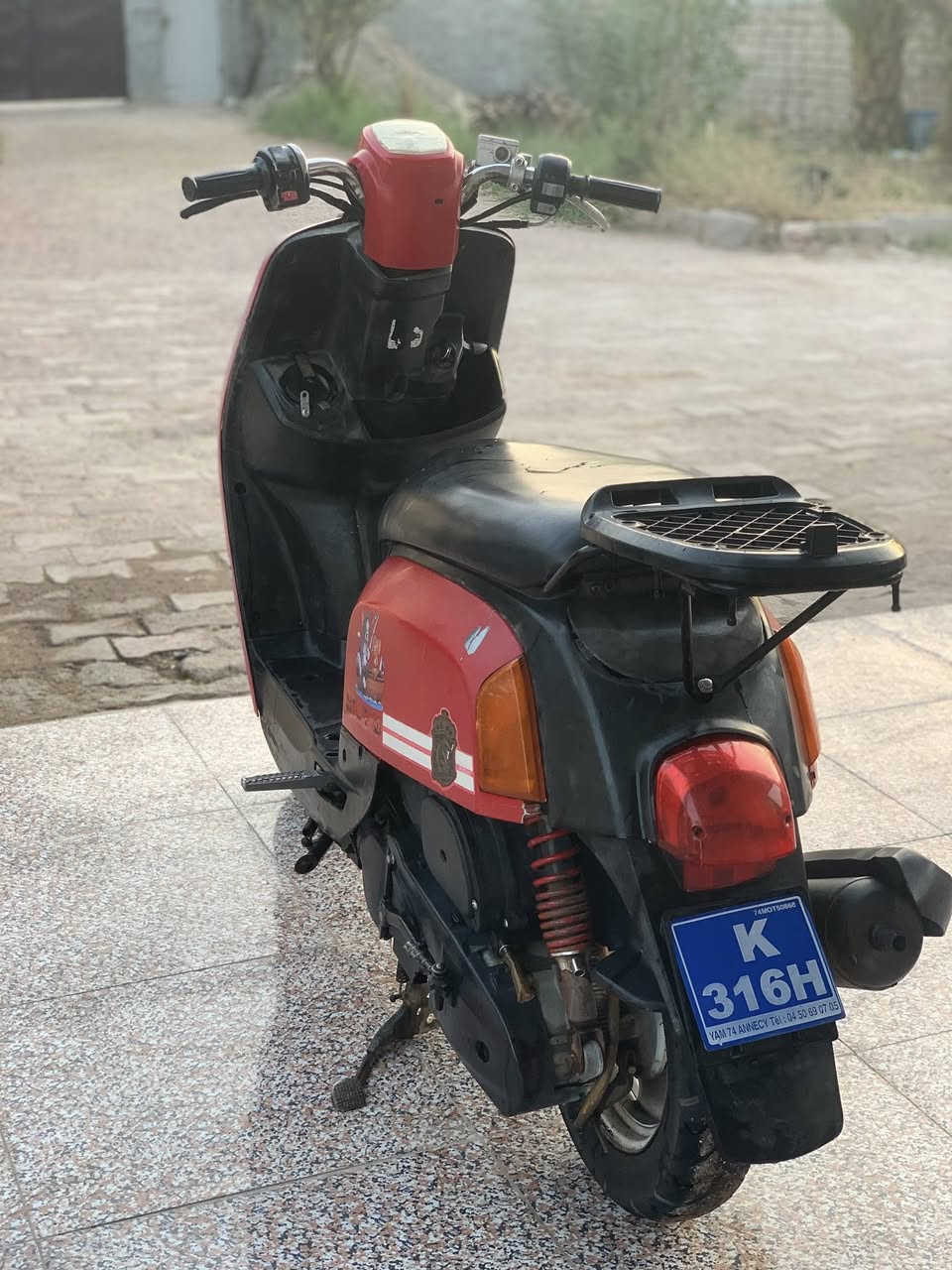 سلام عليكم دراجة ماكس بوليسي كابريتر دراجه كامله مابيها نقص كهربائيات شغاله كلوبات سلف دراجه حلوه تايرات بريك فول مفتوحه ولفات شلعه واستمرار ونعومه فول 
مكاني القرنة الثغر يم الملعب 11
السعر575 
رقم الهاتف ***********
