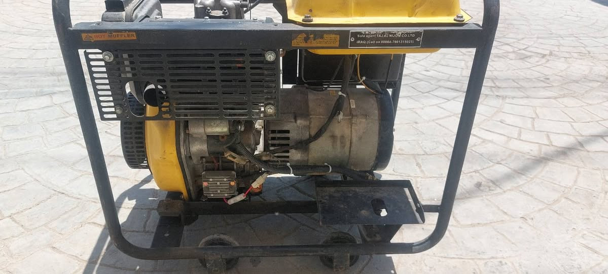 سلام عليكم للبيع مولد كامه 5KV كاز سعر ٥٥٠وبيها مجال مكاني بغداد ***********
