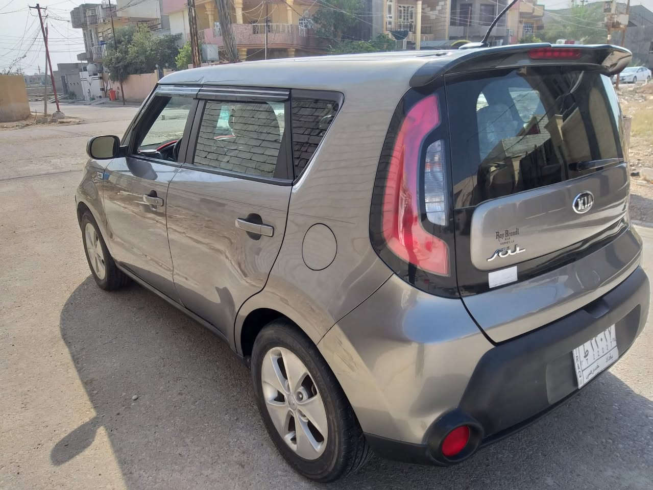 السلام عليكم كيا صول ٢٠١٥ وارد امريكي الضرر موضح بالسونار  سيارة كاملة مابيه اي نقص السعر ١٠٥ المكان بعقوبة للتواصل ***********
