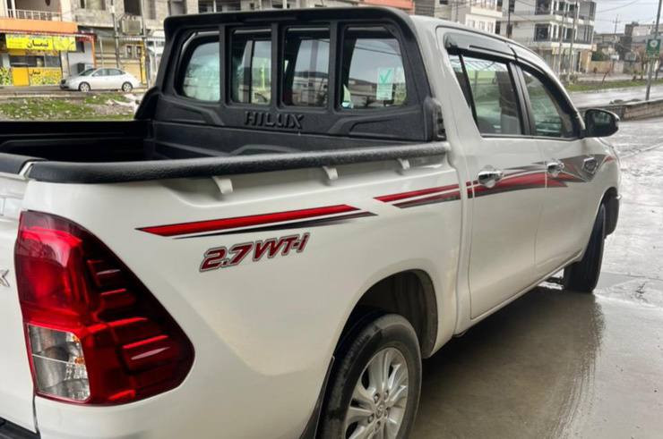 تۆیۆتا هایلۆکس 2024 مەرزییە 
 شەریکە ساز
 پارچە ڕەش لەسەر ساغی
 بەناوی خۆمانەوەیە هەموو
 سێرڤزەکانی لە شەریکە بۆ کراوە
 ٣٧ هەزار کیلۆمەتر ڕۆیشتووە 

سعر لە کۆمێنت داوابکە ڕاستەخۆ بۆت دیت 📩 

گیرومەکینە بەشەرت زۆربەجوانی پاکی ماوە هیچ خەلەلیکی تیدا نییە 

ژمارەی خاوەنی 
***********
