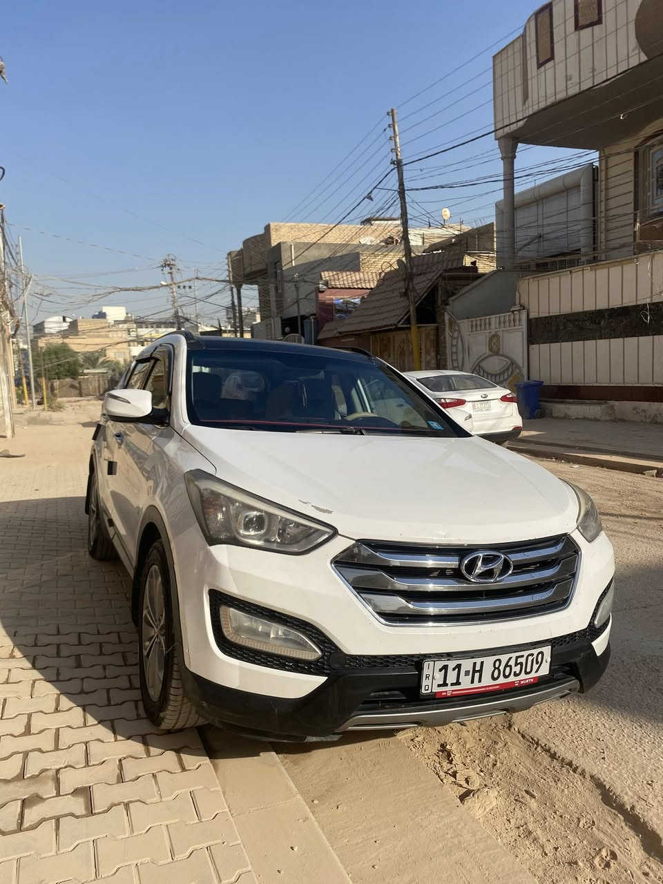 للبيع سنتافي 2013فول مواصفات محرك6سلندر3300 بنرامه بصمه ترحيب مري +شفط شاشه كامره سياره جاهزه تخم تاير جديد رقمها بغداد أنكليزي بسمي بيها مكانات بارد وصبغ وفقط باب سايق مبدل السعر175وبيها مجال مكان نجف رقم تلفون ***********
