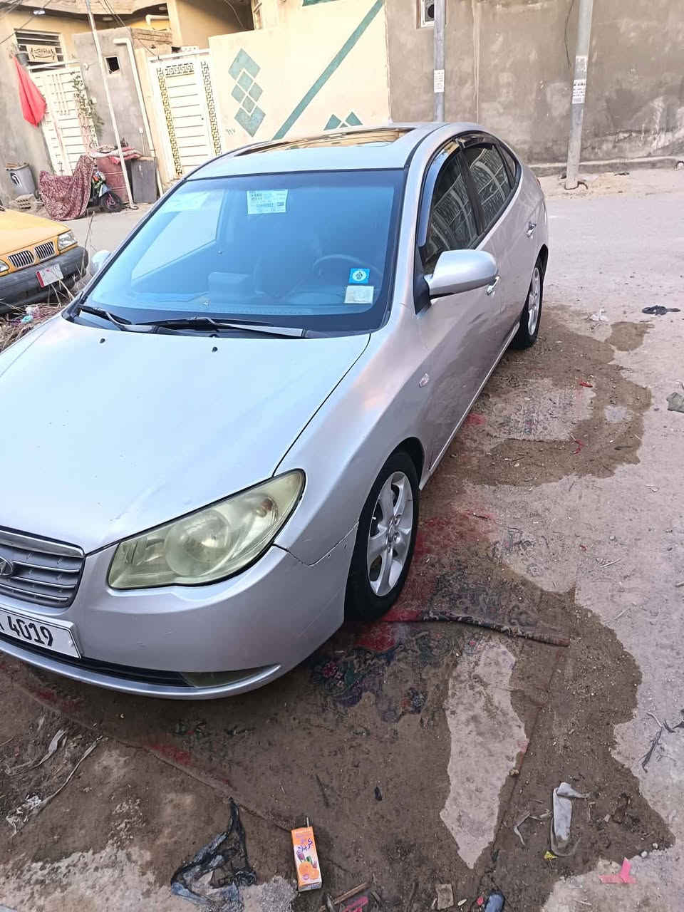 السلام عليكم هونداي النترا موديل 2007خليجيه مكينه كير حداديه تبريد كله تمام سنويه  بسمي تحويل مباشره مصبوغه عام بدون حادث سعرها 80ورقه رقم التليفون ***********
