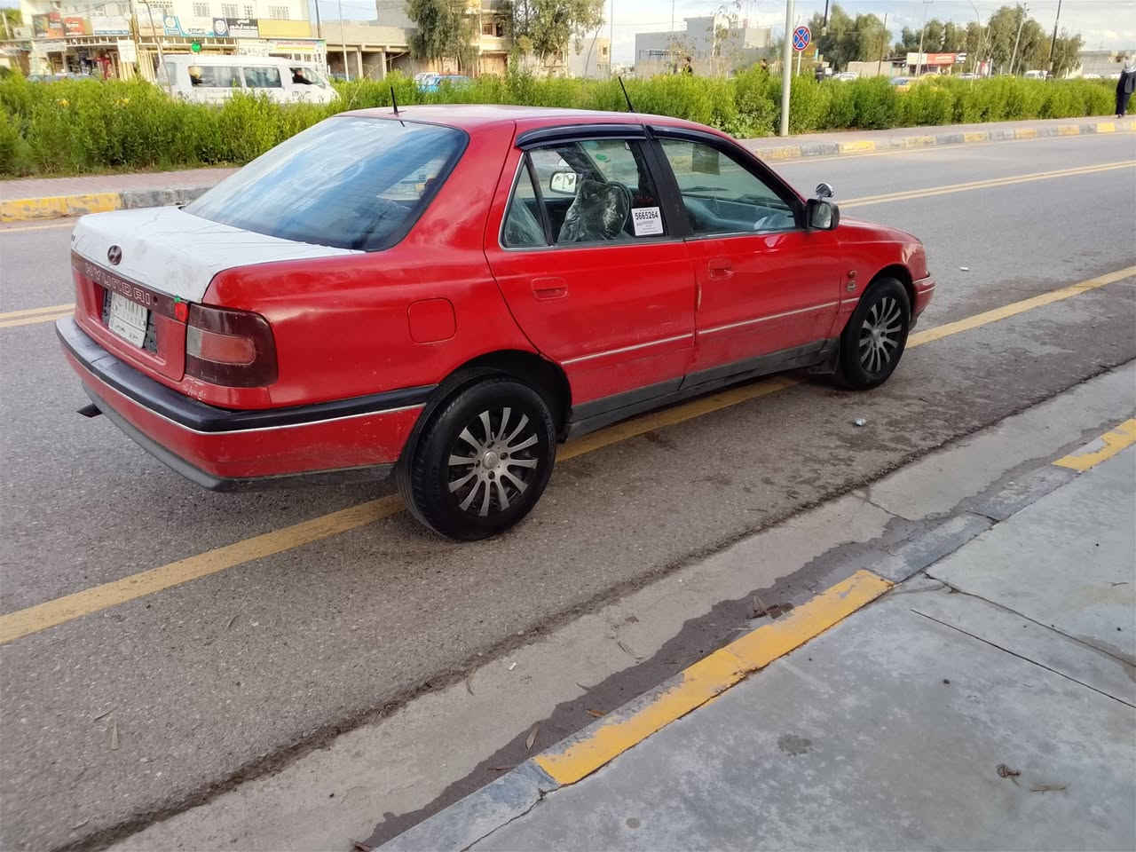 السلام عليكم النترا موديل ٩٣ سنوية جديدة كابون بانزين شرط الوكالة والتحويل السعر 28 الشراي يتصل  ***********
