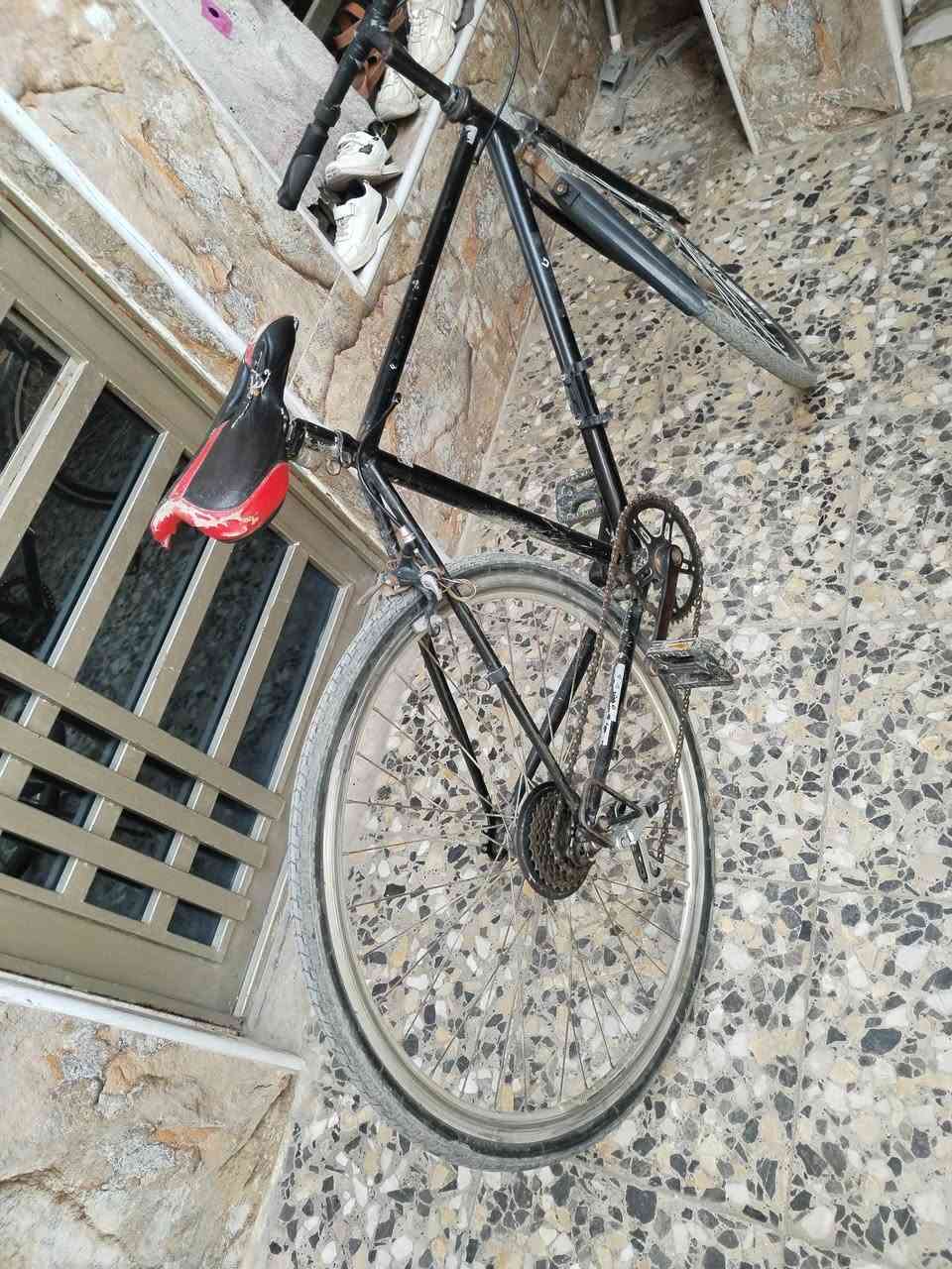 السلام عليكم بايسكل للبيع شراي يصل *********** عنوان بغداد حي أور
