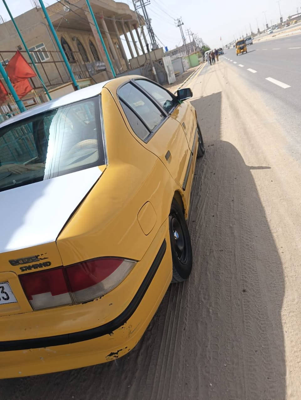 ((مكلف بلنشر)) سمند موديل 11 ناطق مكينه وكير حداديه باور تخم تاير رقم نكليزي بابل شرط المداور بسمي السياره نقص بس تبريد مصفره هيئه وغرامات السعر 29 ورقه او مراوس حسب القناعه  مكاني شارع نجف كربلاء عمود 530     رقم الهاتف       *********** كربلاء, العراق
