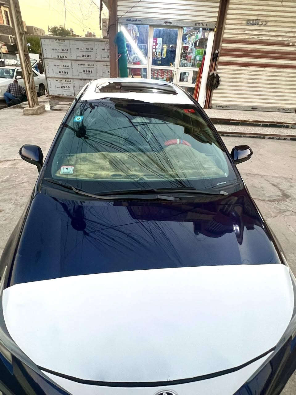 للبيع كورلا 2023 xse 
ماشيه 19 mi
الحادث موضح بالصور
السياره جاهزه 
مكان السياره بغداد 
مرقم بغداد وتحويل ثاني يوم 
السعر 133 بيها مجال 
***********
