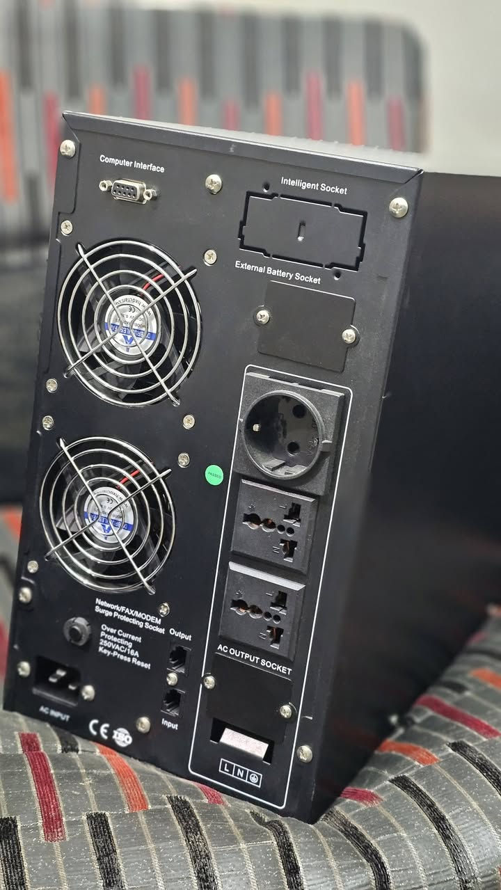 Ups online 3kv
التفاصيل موضحة عدكم بالصور النظافة كلش عاليه الله شاهد مامستخدم غير ايام بسيطة (اسبوع او اسبوعين) و نلغة المشروع صار بالخسائر الحمد لله على كل حال 
الجهاز مشتري بتاريخ 2/7/2025 
بسعر 575.000 الوصل موجود 
سعر البيع ٣٥٠ الف قفل 
الجهاز كامل وضمان بي سنة من الوكيل و اني انطيك اسبوع مني اول متاخذه اي مشكله ترجعليا
مكاني كاظمية 
توصيل موجود
*********** واتساب أو اتصال
