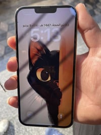 ايفون13برو ماكس  ذاكره256 بطاريه 77 جهاز نضيف كلش مكفول كفاله عامه وتر...
