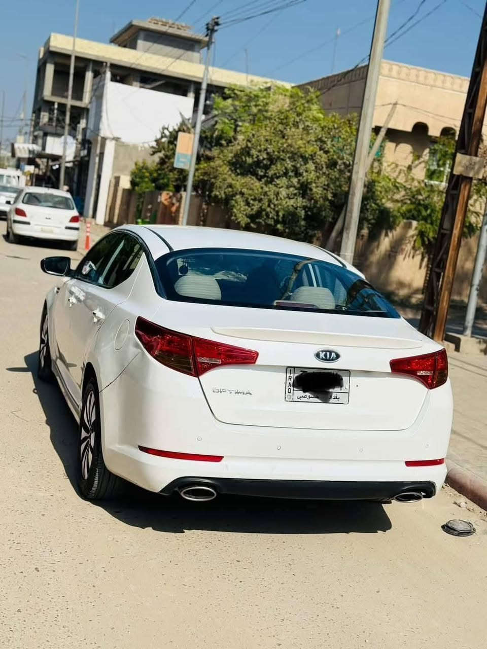 سلام عليكم سياره اوبتما2012خليجي مكينه 2400فول موصفات عده الفتحه مكينه مكفوله مامفتوحه كير تبريد خير من الله تخم تاير حداديه زينه رقم بغداد انكليزي بسمي تحويل ثاني يوم بيها 5قطع صبغ فقط. معروضه 110وبيها.مجال  مكاني بابل ***********
