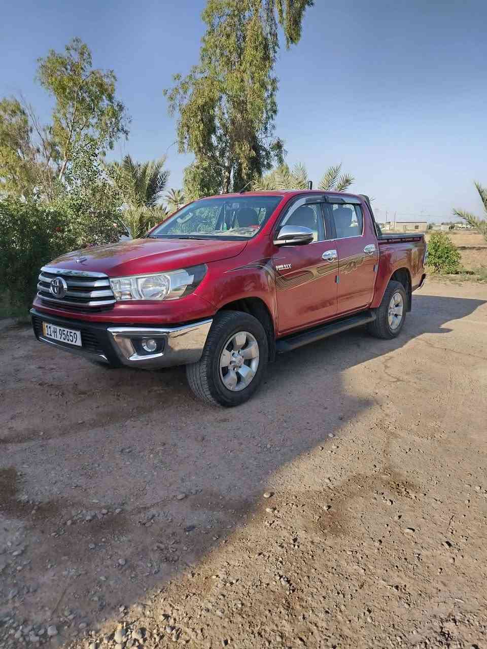 هايلوكس فور ويل 2018 كويتي گيرعادي رقم بغداد مكانها بغداد  -التاجي السعر 215 بيها مجال تفاصيل اكثر اتصل ***********
