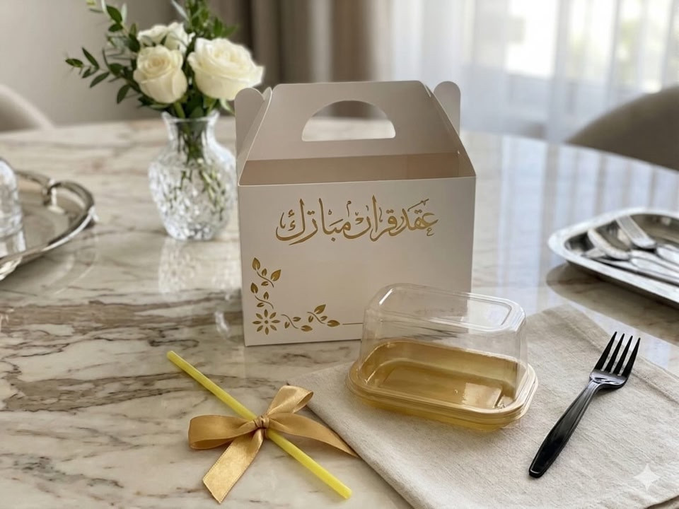 100 بوكس خطوبة
100 علبة كيك (ورقي أو عادي)
100 شوكة
100 قصبة
كل هذا ب 50,000 دينار فقط رتبناها إلكم بذوق يليق بفرحتكم
خلو مناسبتكم أحلى بالتفاصيل الصغيرة للطلب أو الاستفسار مراسلة دايركت
***********
