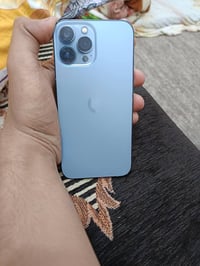 13 برو ماكس  مبدل فقط شاشة فيس ايدي واكف الجهاز كلش حلو لون بحري ذاكرة...