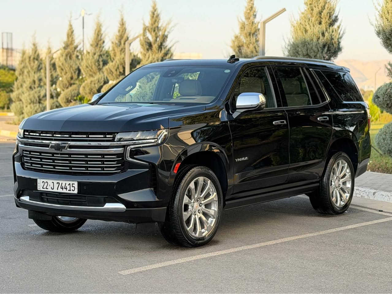 تاهو موديل2023وكاله منصور  موصفات برايمر فول واحد علا واحد سياره جديده حيل ماشيه90لف كيلو متر  مكفوله كفاله عامه عنوان سليمانية السعر515بيها مجال***********
فقت بيع اتصل عل رقم وساب هم موجود السليمانية, العراق
