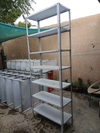 اخوان رفوف عدد 5 باب اول الثقيل مو الخفيف يتحمل اوزان ثقيلة 7 طوابق مو...