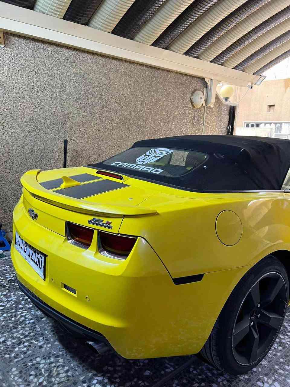 للبيع للبيع للبيع بدون مراوس السعر 95 ورقة 
كمارو موديل 14 كشف للون اصفر غير محدد كهربائيات كلهه شغالة وبلادي مابيهه اي جطل او عيب 
داخل نضيف تخم تاير جديد كفالة محرك وكير وتبريد 
بدون حادث بيهه قطعتين بارد خفيف جاملغ الاثنين الامامي 
صبغ قطعتين جاملغ خلفي بدون اي قطرة معجون 
ماشية 80 الف كيلو 
سياره نضيفة شغل وترايك وين متريد متصرف عليهه ربع دينار تحويل ثاني يوم 
للاستفسار ***********
موقع بغداد الامين 2 
اقره التفاصيل قبل لا تتصل بغداد, العراق
