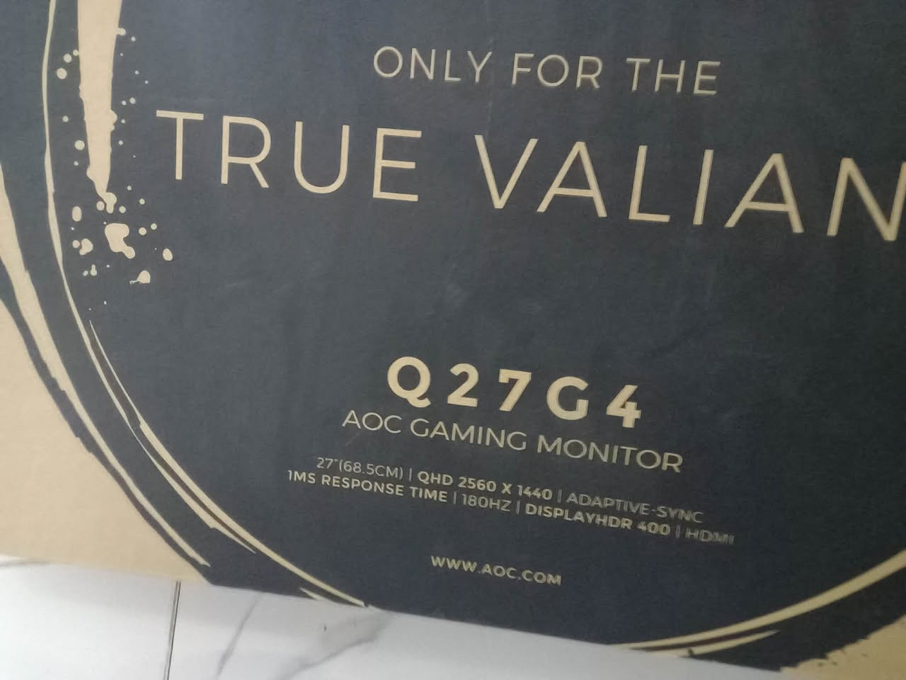 AOC Q27G4
27” | QHD | 180Hz | 1ms

مناسبة للقيمنك الثقيل وصورة جداً واضحة

بحالة ممتازة وكرتونها موجود

الموقع بغداد 

***********
