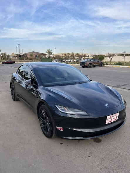 Tesla Model 3 Highland 2024
Rwd single motor 
14,500 mile / 24,000 km
قطعة وحدة صبغ جاملغ خلفي جهة راكب فقط 
ايرباك تكمه وكشن فقط 
بدون دواخل بدون شاصي 
السيارة جاهزة كهرباء وميكانيك وگشر وبرمجيات كاملة   ودخول جديد وما تحتاج مصرف ابد فقط كفرات ويل و كفر دعامية الصغير يطلعون كامل ٤٠ الف دينار 

بطارية 450 كيلو تمشي بالشحنه الوحدة
المواصفات الي بيها ماتخلص  مثل ما موضح بالصور والفديوات وتختلف اختلاف جبير عن الشكل القديم من المواصفات للعزل وللمشي والشكل والمتانه والجودة
اونلاين السيارة و مكانها اربيل ورقمها مجاني فقط معاملات رسوم 
23,300$ وبيها مجال للشراي 
***********

