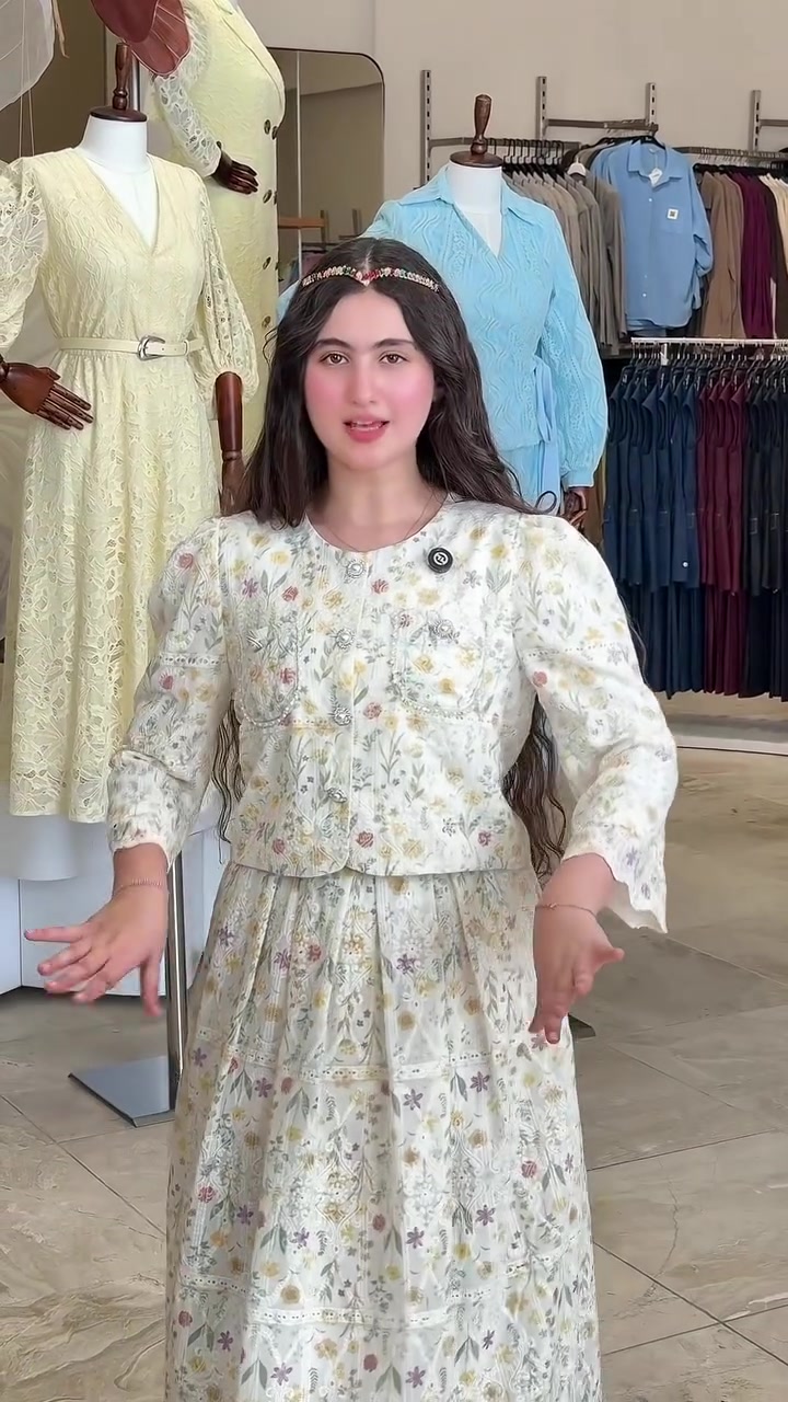 ⁨	طقم  بناتي بتفاصيل كيوت ولمسات ناعمة ✨تصميم أنيق وخامة مريحة تخلي الإطلالة مليانة براءة وجمال بكل مناسبة 🛍️🤍

القياسات : 38-40-42-44

نوع القماش : برودا


**إذا كنت صاحب هذا الإعلان وتريد حذفه لأي سبب، رجاءا أرسل رسالة إلى الدعم الفني**