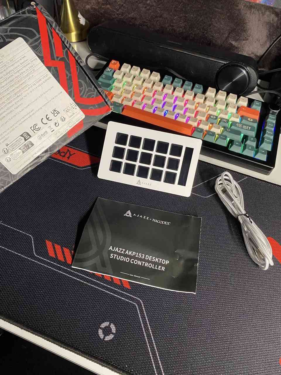 سلام عليكم
توفر ستريم دسك اجاز
Ajazz Akp153 
لون ابيض قطعه جديده 
15 زر متغير مع شاشه تاخذ 3 ايتمات 

تكدر تخصصه من التطبيق 

سعر : 45 الف 

متوفر توصيل لكل العراق 3 الف فقط


**إذا كنت صاحب هذا الإعلان وتريد حذفه لأي سبب، رجاءا أرسل رسالة إلى الدعم الفني**