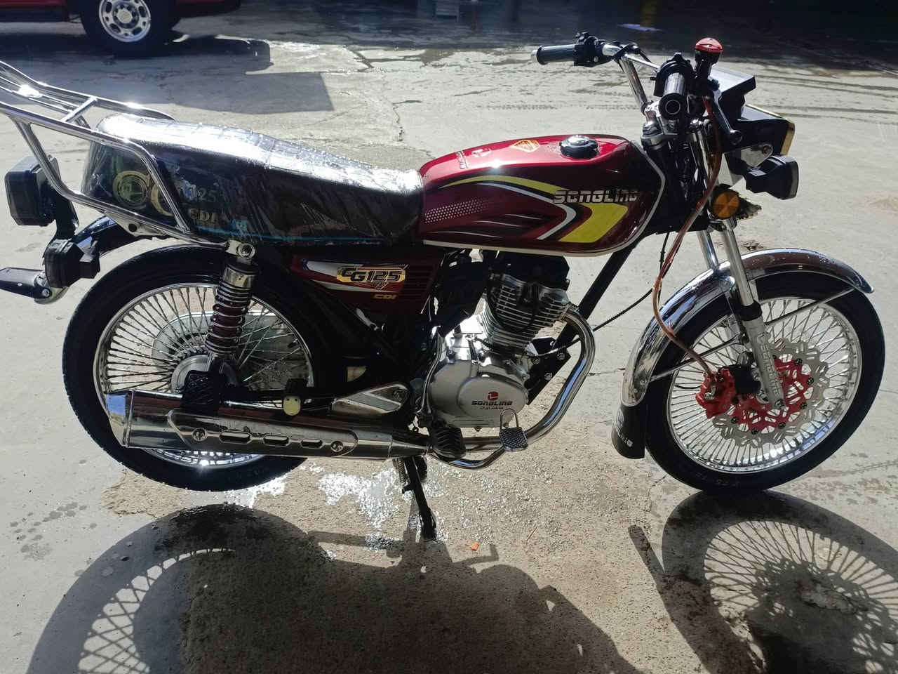 السلام عليكم.. دراجة تايكر موديل 25 دراجة مكفولة كفالة عامة كلة بلادي العنوان ديالى بعقوبة رقمي***********
