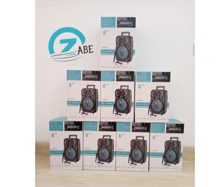 #zabe_show
✔سپیکەر گەورە 8inch 
تایبەت مەندیەکانی :-
✅ڕادیۆ 
✅لید
✅میمۆری بچوک و usb
✅بلوتوس 
✅ئۆکس AUX شوێن مایك
✅مکەبەرە 8 ئینج 
✅سەوتی بەرز و خۆش
✅پاتری 1500mha
✅مایکی لەگەڵە 
✅دەسکی هەڵگرتن و شوێن دانان بۆ ستاندی بەرز 
✔ داوابکە بۆت بگەیەنین 
گەیاندن هەیە بۆ هەمووکوردستان و عێراق السليمانية, العراق


**إذا كنت صاحب هذا الإعلان وتريد حذفه لأي سبب، رجاءا أرسل رسالة إلى الدعم الفني**