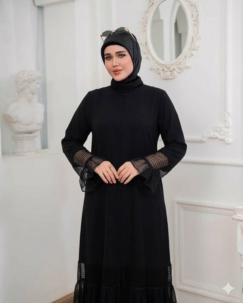 جديد عبايات إيليا الراقية ✨

قماش فاخر (حرير قطر الندى)

سواد فاحم يبرز الأناقة 🖤

شغل يدوي متقن

تصاميم مميزة وعصرية

تحتوي على شال وحزام

متوفرة بجميع القياسات

جودة عالية وخياطة مرتبة

—

للاستفسار التواصل على الخاص
أو على الواتساب 📱: ***********

يتوفر توصيل إلى جميع محافظات العراق
